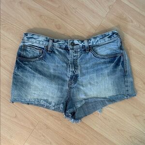 Free People | Cutoff Light Wash Denim Shorts